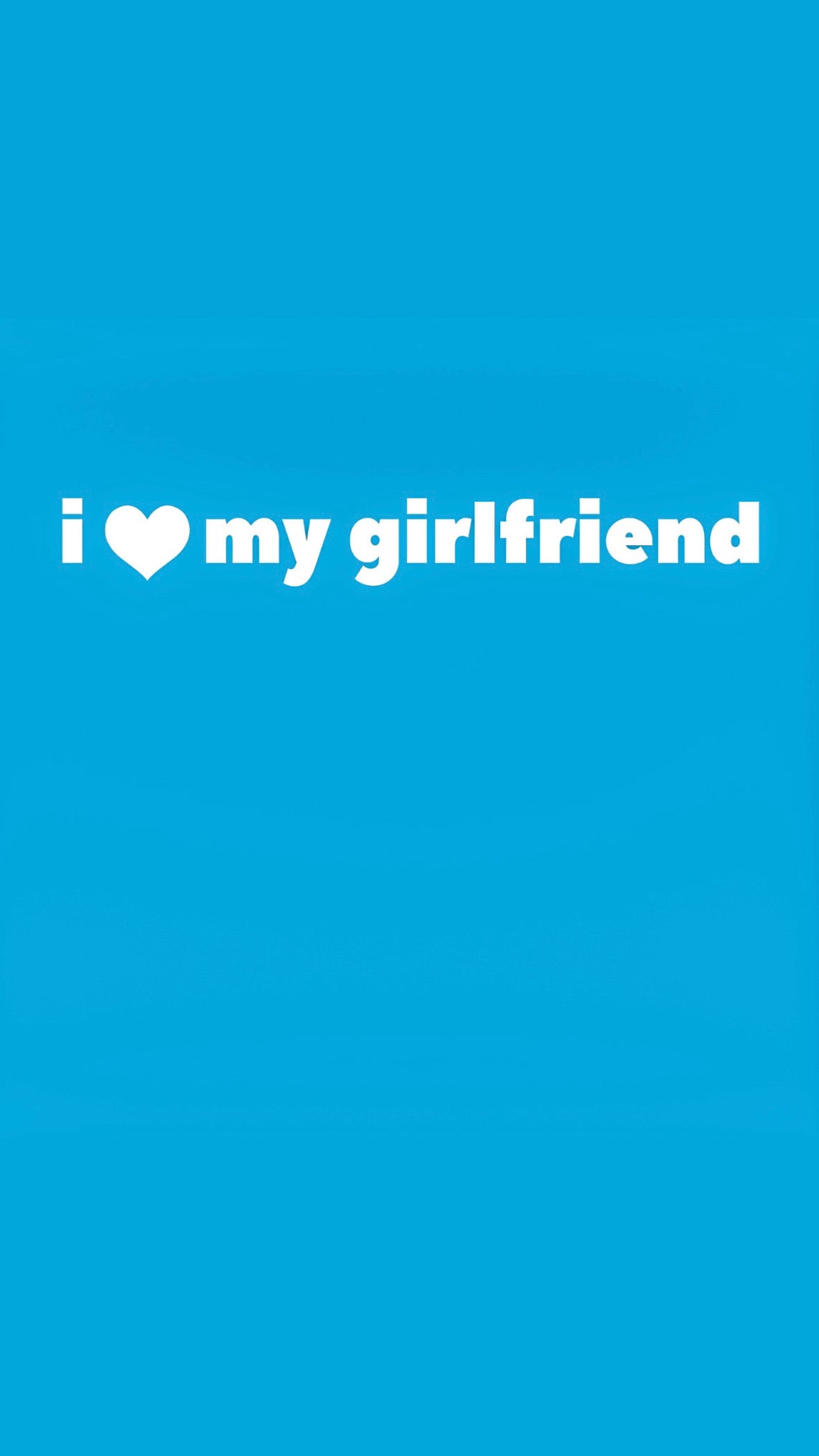 I LOVE MY GIRLFRIEND T