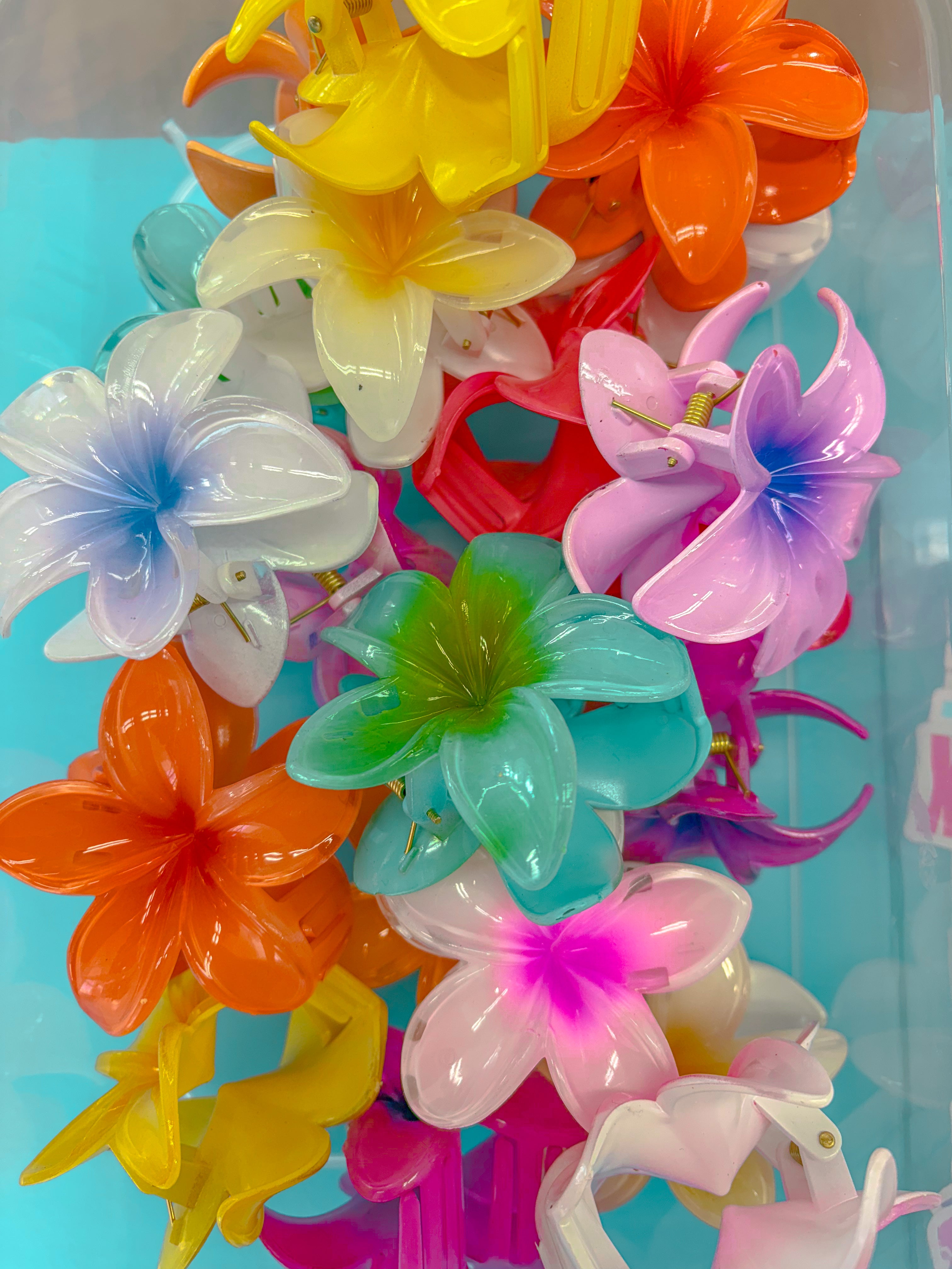FLOWER CLAW CLIPS