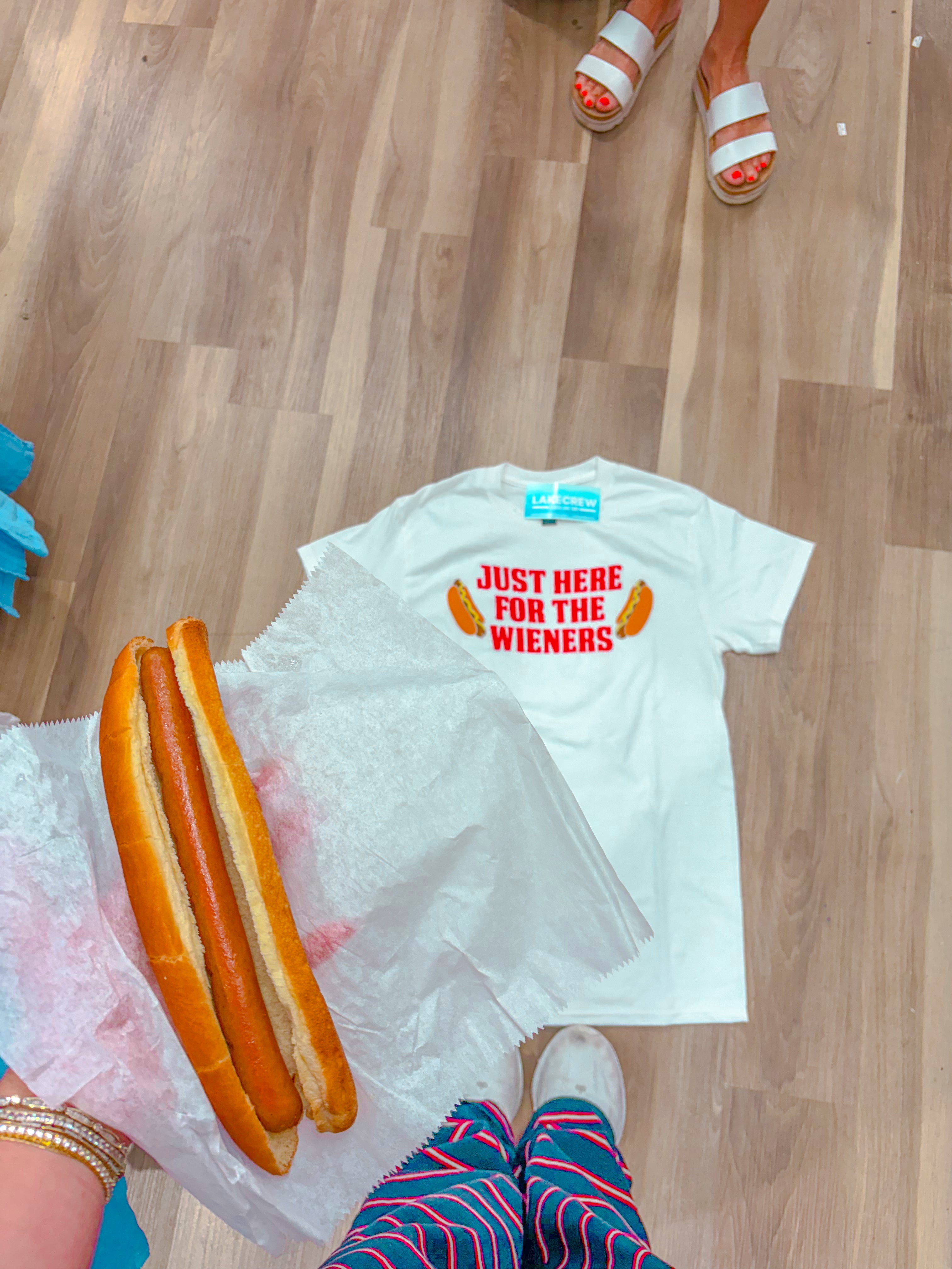 JUST HERE FOR THE WIENERS T
