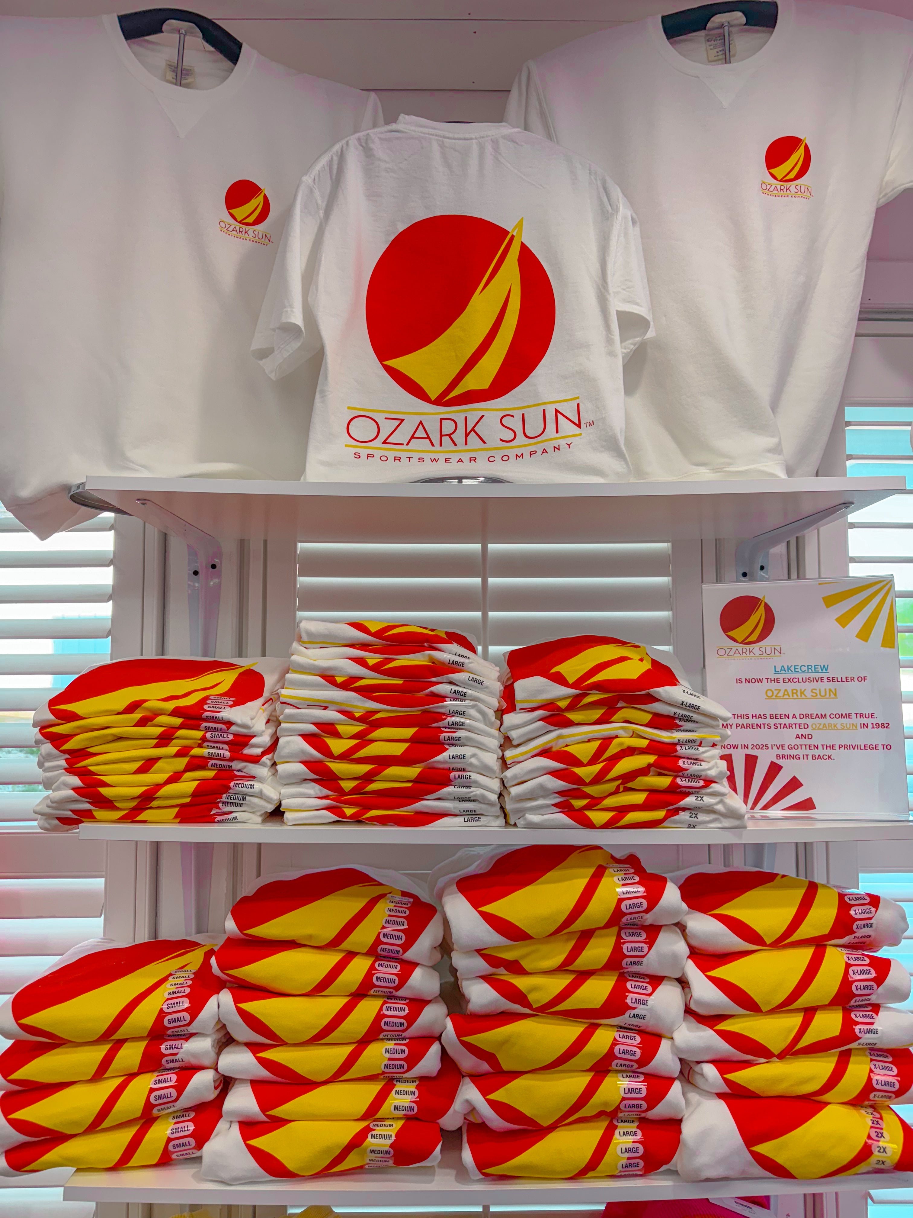 OZARK SUN CREWNECK