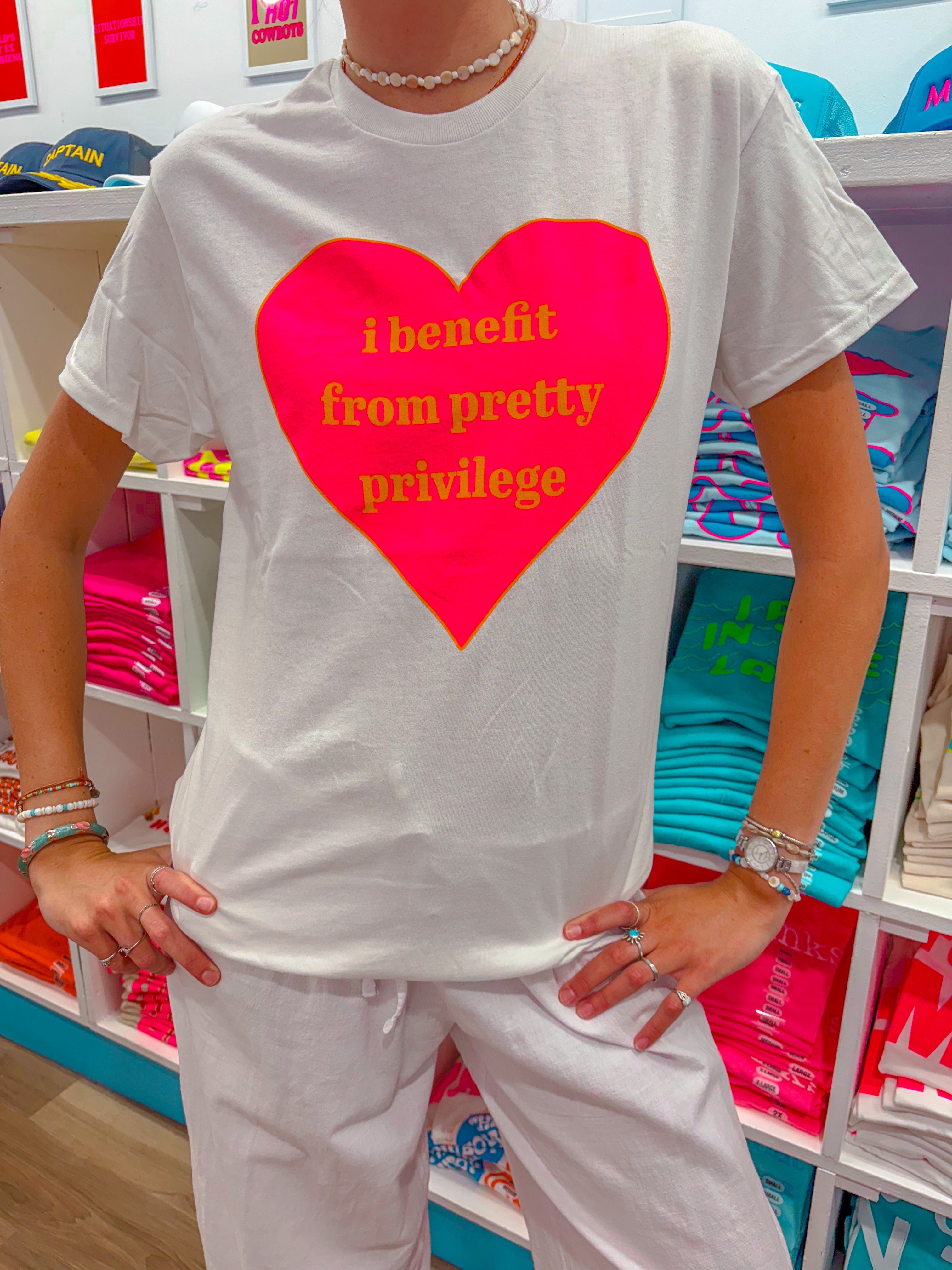 I BENEFIT FROM PRETTY PRIVILEGE T