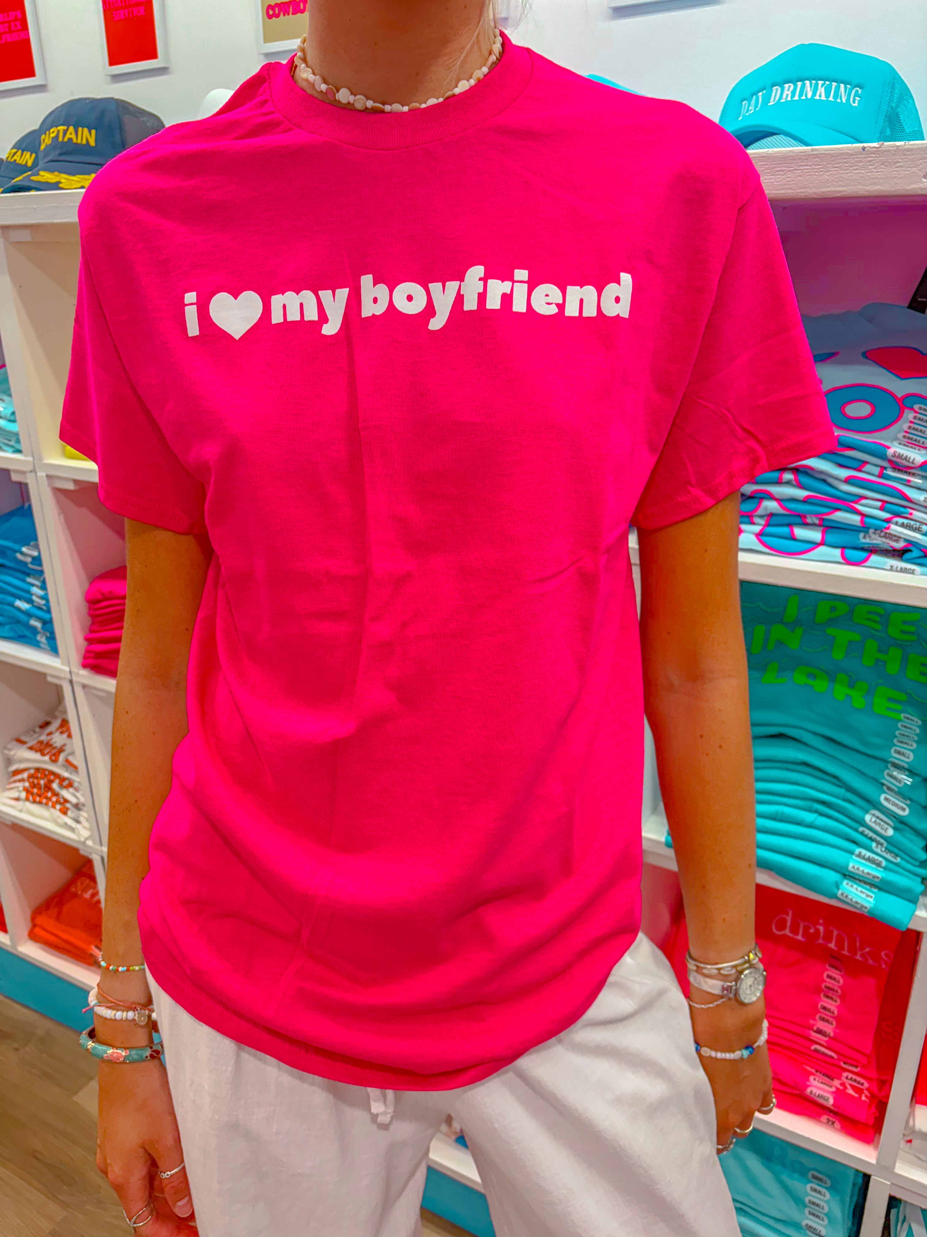 I LOVE MY BOYFRIEND T